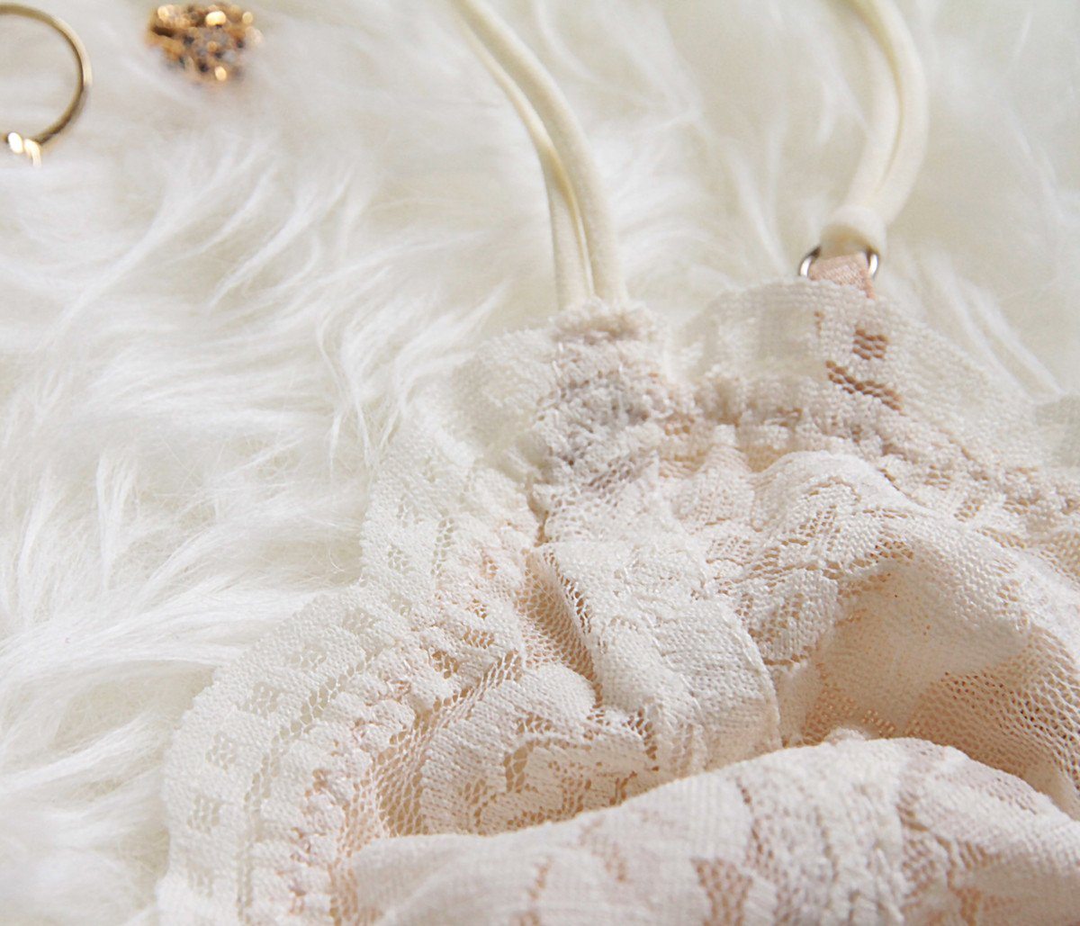 Chiché Bralette 無鋼圈薄襯蕾絲內衣  【買一送一】